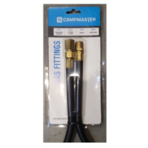 Gas Adaptors Regulators: Gas Hose 600mm 3/8BSPM-3/8SAEF