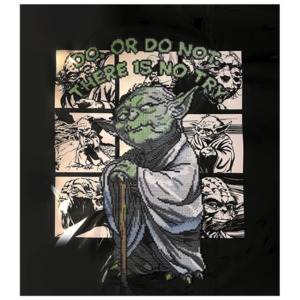 Diy Kits: Diamond Dots - Yoda 57x64cm