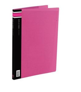 Filing Storage: FM Vivid Display Book A4 20pg Pink