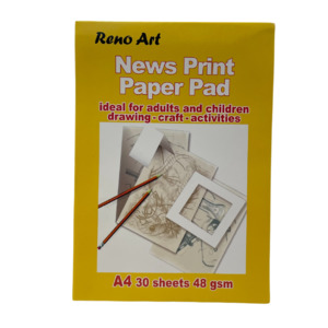 Newsprint Pad 30 Sheets