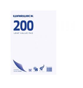 Warwick Value Pad A4 200