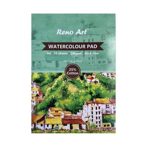 Pads 1: Water Colour Pad A4 15 Sheets