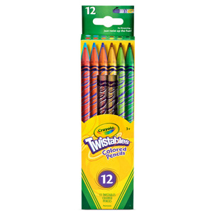 Crayola Twistables Color Pencils 12pk