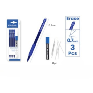 Pencils Markers: Plastic Mechanical Pencil 3pk - 0.7mm Lead