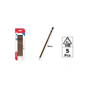 Pencils Markers: Graphite Pencil HB 5pc