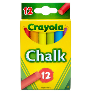 Crayola Chalk Colored 12pk