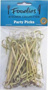 Tooth Picks Bamboo Knot 50pc