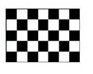 Flags: Flag Checkered Indoor Wall 5x3