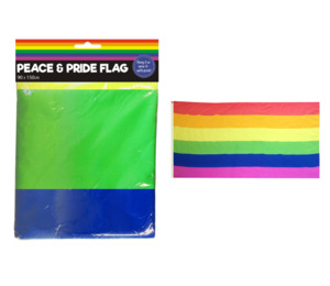 Rainbow Flag - Hang or Wear - 90cm x 150cm