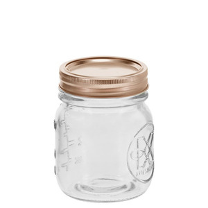 Jars: Kates Embossed Jar Copper Lid 150ml