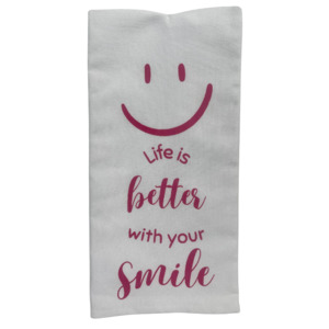 Tea Towel Friends Smile