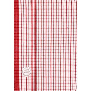 Tea Towel Dobby Quick Dry - Red