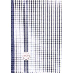 Teatowels: Tea Towel Dobby Quick Dry - Blue