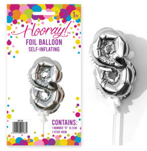 Self Inflating No.8 Balloon