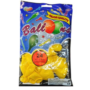 Balloons: Yellow Standard Balloons