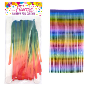 Foil Curtain Rainbow 1m x 2m