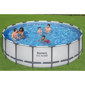 Bestway Steel Pro MAX Round Frame Pool Set - 4.88m x 1.22m