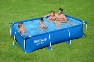 Steel Pro Pool 2.59m x 1.70m x 61cm