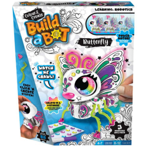 Educational: Build A Bot Colour & Create - Butterfly
