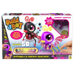 Educational: Build A Bot- Twin Ladybug & Butterfly