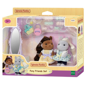 Sylvanian: Sylvanian - Pretty Pony Friends Set