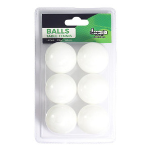 Balls Ping Pong 6pc 40mm