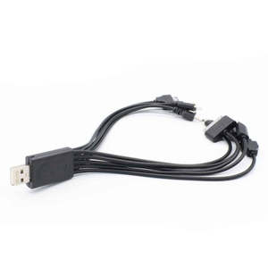 Phone Cables: 10 in 1 Phone Power Adapter Cable with USB AM
