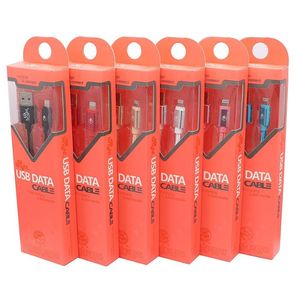 iPhone Lightning Canvas Fabric Charging Data Cable 1m