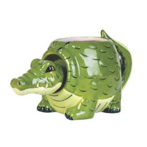 Novelty: Crocodile 3D Bobble Head Mug