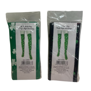 St Patricks Day Stockings - Thigh High