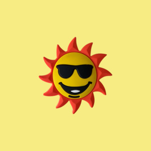 Bag charm: Sunny Charm - Golden Glow