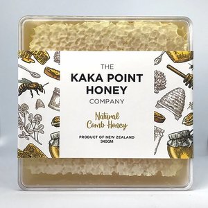 Nourishment Superfoods: The Kaka Point Honey Company - Natural Honey Comb 340gm