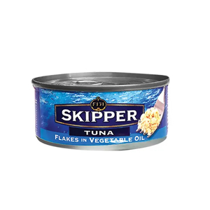 Products: SKIPPER TUNA FLAKES IN VEG OIL (180g) - Sunrise Fresh