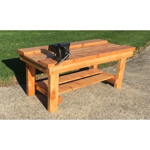 Products: 1.2m Well Top Carpentry Bench with Engineers Vice – Pre School