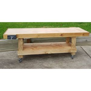 Products: 1.8m Flat Top Carpentry Bench with Woodwork Vice – Pre School