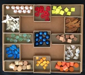 Products: 130 pce Sorting Tray – Coloured