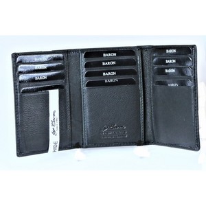 Products: Baron Mini Coach Hide Wallet-Blk 7395 - Sunset Surf & Turf