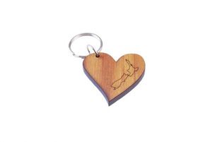 Sunshinz Giftware: Ian Blackwell-Counter Keyring-Heart