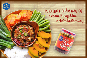 Mắm Kho Quẹt Lê Gia hủ thủy tinh 240g