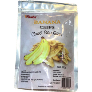 Products: Vivita Chuối Sấy Giòn 150g