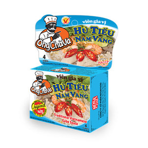 Products: Viên gia vị hủ tiếu Nam Vang Ông Chà Và 75g