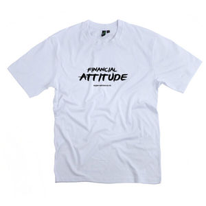 Financial Attitude White T-shirt