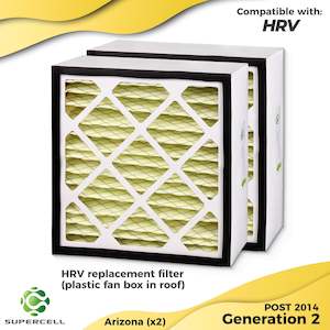 Hrv Filters: HRV filters ARIZONA  compatible 2x filters
