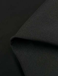Heavyweight Sateen - Black - 125cm