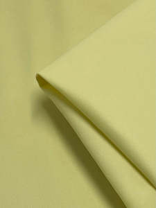 Fabric Plain Sateen: Plain Sateen - Banana - 145cm