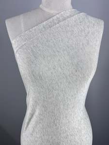 Fabric Summer Knit: Summer Cotton Knit - Grey Marle - 146cm