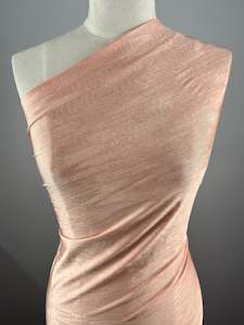 Fabric Summer Knit: Shimmer Knit - Salmon - 150cm