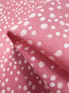 Linen Blend - Spotty - 140cm
