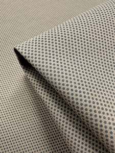 Fabric Printed Bengaline: Printed Bengaline - Pin Dot Sand - 150cm