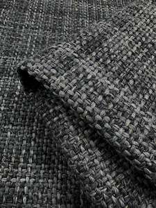 Upholstery Fabric: Upholstery Basket Weave - Marque Blue Steel - 145cm
